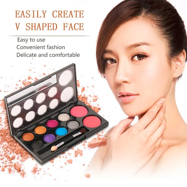 wholesale- new fashion 8 color eye shadow and 2 color blusher powder makeup set cosmetic palette tool quality
wholesale- new fashion 8 color eye shadow and 2 color blusher powder makeup set cosmetic palette tool quality