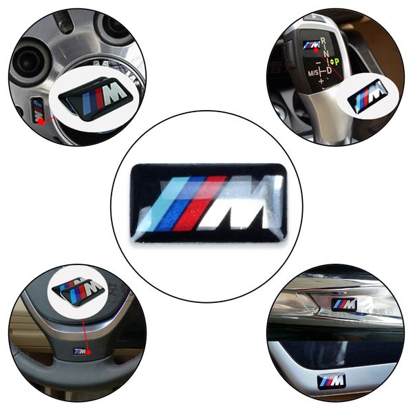 

автомобиль автомобиль колесо знак m спорт 3d эмблема наклейка наклейки логотип для bmw m серии m1 m3 m5 m6 x1 x3 x5 x6 e34 e36 e6 стайлинга