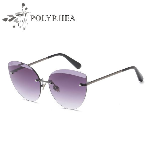 luxury sunglasses women big oversized frameless crystal cutting gradient brand designer sun glasses with box, White;black
luxury sunglasses women big oversized frameless crystal cutting gradient brand designer sun glasses with box, White;black