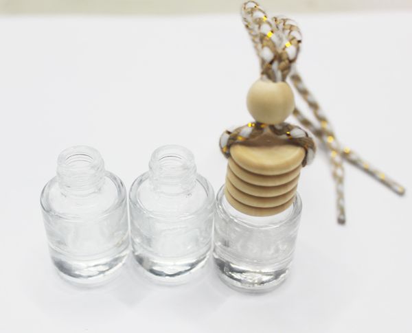 500pcs high transparent 6ml car pendant perfume bottle glass aroma perfume empty bottle diy drill blank bottle
500pcs high transparent 6ml car pendant perfume bottle glass aroma perfume empty bottle diy drill blank bottle