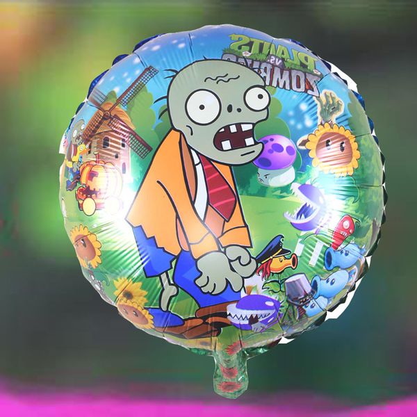 18inch Plants Vs Zombies foil balloons 100pcs halloween party supplies children's toys kid gifts ballons
18inch Plants Vs Zombies foil balloons 100pcs halloween party supplies children's toys kid gifts ballons