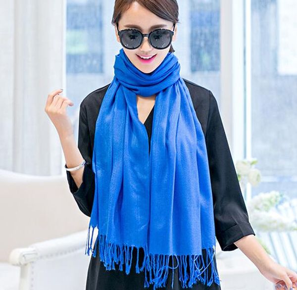 45 colors pashmina cashmere solid shawl wrap women's girls ladies scarf soft fringes solid scarf ing, Blue;gray
45 colors pashmina cashmere solid shawl wrap women's girls ladies scarf soft fringes solid scarf ing, Blue;gray
