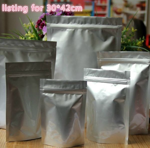 ems dhl fair price xl 100pcs/lot (30cm*42cm) zip lock stand up seal stand up aluminum foil bag self -sealed food powder bag
ems dhl fair price xl 100pcs/lot (30cm*42cm) zip lock stand up seal stand up aluminum foil bag self -sealed food powder bag