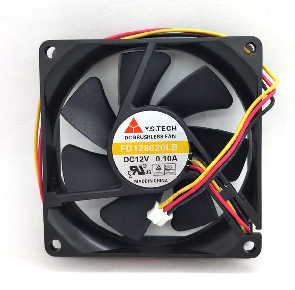 новый оригинальный y. s. tech fd128020lb 12 в 0.10 a 80 * 80*20 мм 8 см 3 линии вентилятор охлаждения компьютера
новый оригинальный y. s. tech fd128020lb 12 в 0.10 a 80 * 80*20 мм 8 см 3 линии вентилятор охлаждения компьютера