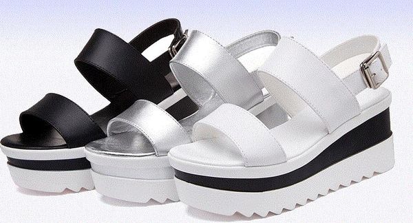platform sandals women summer shoes soft leather casual shoes open toe gladiator wedges trifle mujer women shoes flats.lx-017, Black
platform sandals women summer shoes soft leather casual shoes open toe gladiator wedges trifle mujer women shoes flats.lx-017, Black