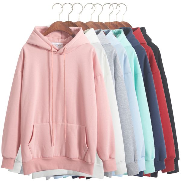 wholesale- women harajuku autumn and winter thickening loose long-sleeve fleece drawstring solid color brief hoody kawaii sweatshirt female, Black
wholesale- women harajuku autumn and winter thickening loose long-sleeve fleece drawstring solid color brief hoody kawaii sweatshirt female, Black