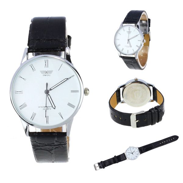 relogio feminino men watches brand fashion classic roman number quartz erkek kol saati leather wristwatch relojes gift, Slivery;brown
relogio feminino men watches brand fashion classic roman number quartz erkek kol saati leather wristwatch relojes gift, Slivery;brown