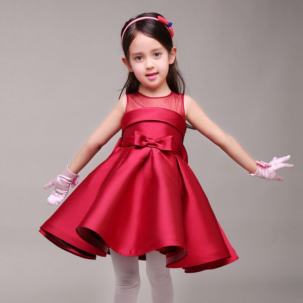 2017 vintage new flower girl dresses with bow satin party pageant communion dress for wedding little girls kids/children princess dress, White;blue
2017 vintage new flower girl dresses with bow satin party pageant communion dress for wedding little girls kids/children princess dress, White;blue