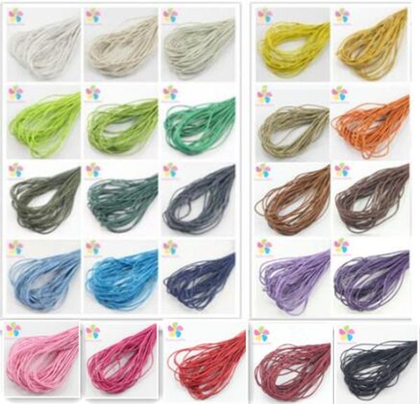 wholesale- 1mm waxed thread cotton cords string strap necklace bead rope colors as picture shows (10y/lot) 013007 
wholesale- 1mm waxed thread cotton cords string strap necklace bead rope colors as picture shows (10y/lot) 013007