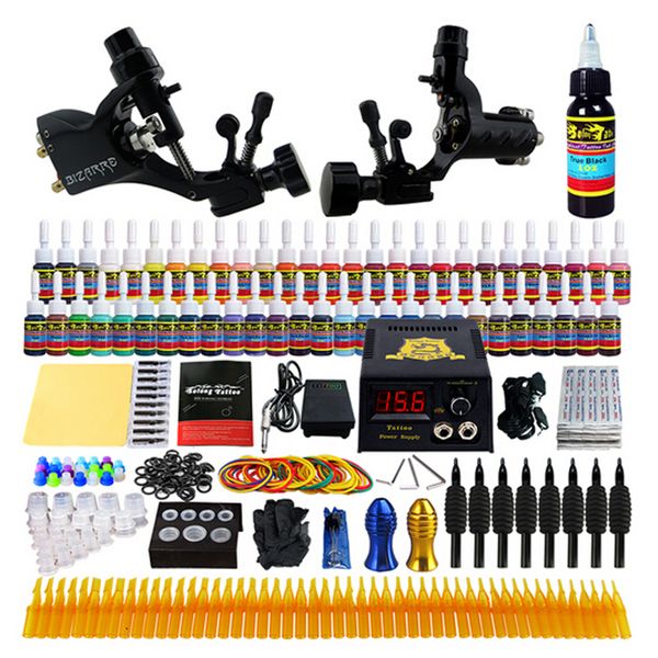 tattoo kit professional tattoo machine kit rotary machine guns 54 inks power supply needle grips set ing
tattoo kit professional tattoo machine kit rotary machine guns 54 inks power supply needle grips set ing