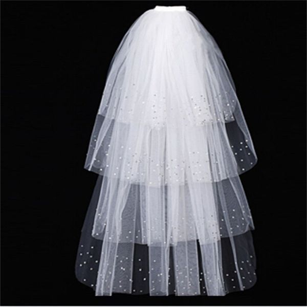 new arrival elegant bridal veils with beads 4 layers white/ivory wedding accessories 2018 princess wedding veil with comb, Black
new arrival elegant bridal veils with beads 4 layers white/ivory wedding accessories 2018 princess wedding veil with comb, Black