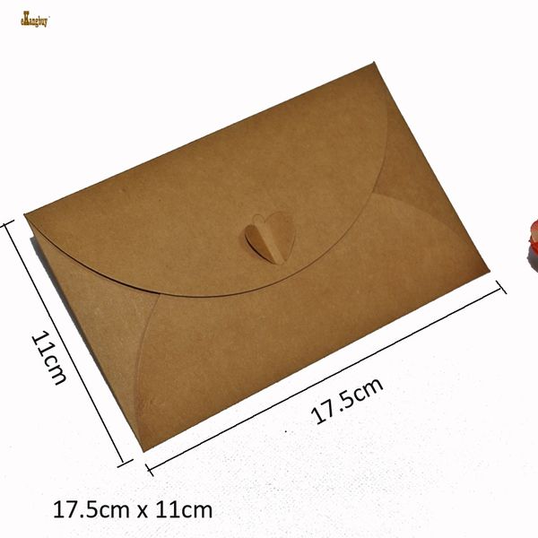 17 5x11cm heart shaped pearlized kraft paper envelopes party paper bag for wedding invitation cards gift postcard
17 5x11cm heart shaped pearlized kraft paper envelopes party paper bag for wedding invitation cards gift postcard