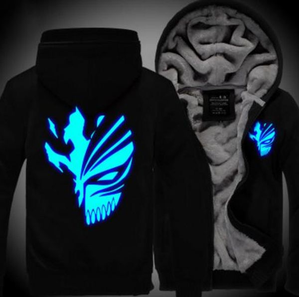 wholesale- anime coat bleach kurosaki ichigo sweatshirts hoodie luminous thicken jacket, Black
wholesale- anime coat bleach kurosaki ichigo sweatshirts hoodie luminous thicken jacket, Black