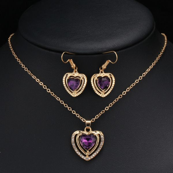 fashion style heart pendant necklace set sweater necklace earrings jewelry set factory price ing
fashion style heart pendant necklace set sweater necklace earrings jewelry set factory price ing