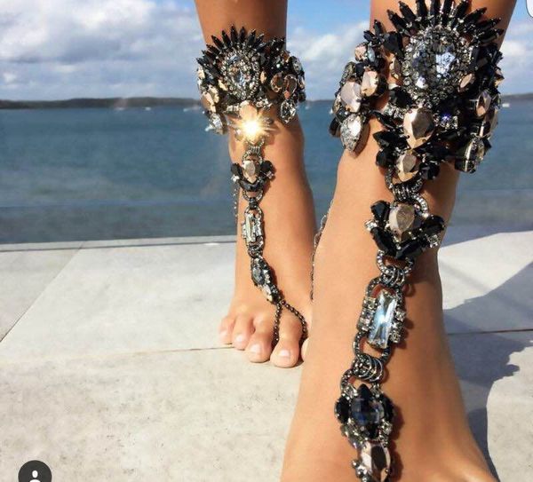 2017 Australia Beach Vacation Ankle Bracelet Sandals Sexy Leg Chain Female Boho Crystal Anklet Statement Jewelry
2017 Australia Beach Vacation Ankle Bracelet Sandals Sexy Leg Chain Female Boho Crystal Anklet Statement Jewelry