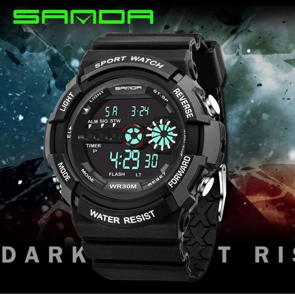 brand sanda student watches outdoor sports waterproof watch multifunctional men watch, Slivery;brown
brand sanda student watches outdoor sports waterproof watch multifunctional men watch, Slivery;brown