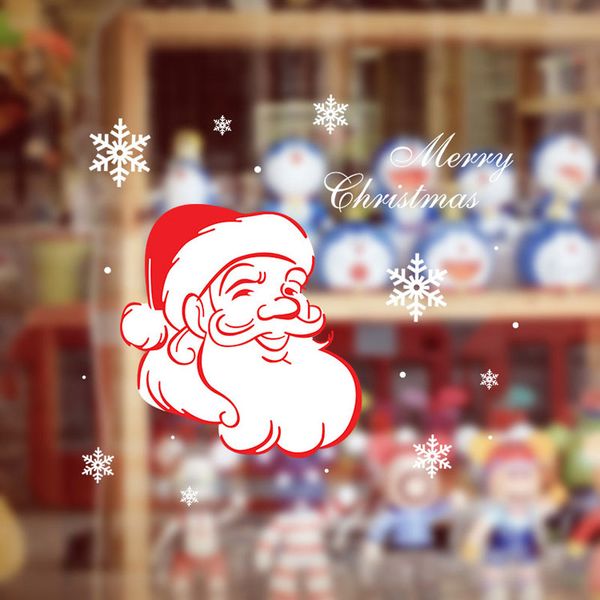 fashion christmas santa claus removable wall stickers for show window room decoration home décor ing
fashion christmas santa claus removable wall stickers for show window room decoration home décor ing