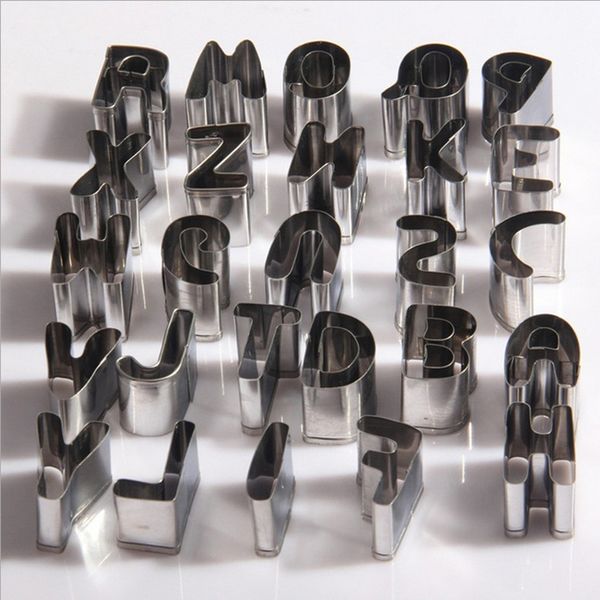 26 letter alphabet bakeware cookie cutter set cake mold sugar craft mould biscuit cooking tools cookies mold
26 letter alphabet bakeware cookie cutter set cake mold sugar craft mould biscuit cooking tools cookies mold