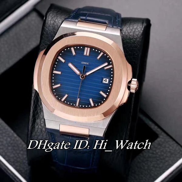 new 12 colors nautilus 5711g two tone rose gold blue dial date a2813 automatic mens watch blue leather strap sports watches p280c3, Slivery;brown
new 12 colors nautilus 5711g two tone rose gold blue dial date a2813 automatic mens watch blue leather strap sports watches p280c3, Slivery;brown