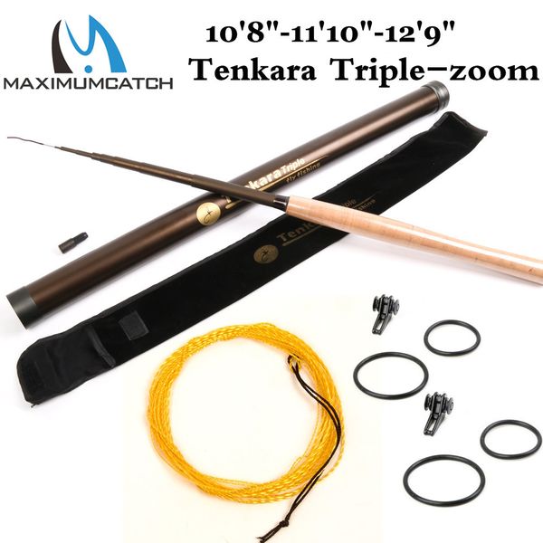wholesale- maximumcatch new arrival tenkara fly fishing rod triple zoom rod (10'8", 11'10", 12'9") & line comb
wholesale- maximumcatch new arrival tenkara fly fishing rod triple zoom rod (10'8", 11'10", 12'9") & line comb