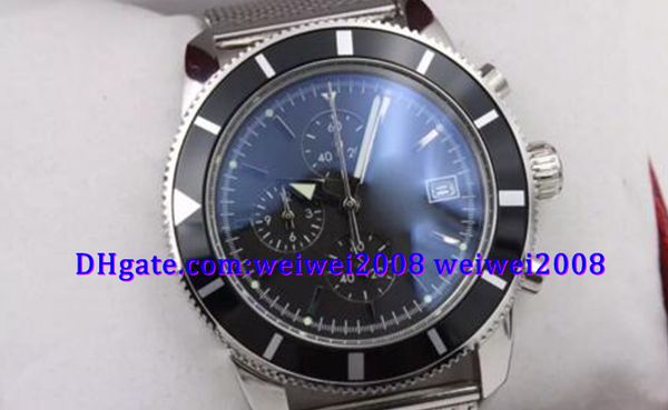 luxury watch stainless steel bracelet black dial men's chronograph quartz sports watch, Slivery;brown
luxury watch stainless steel bracelet black dial men's chronograph quartz sports watch, Slivery;brown