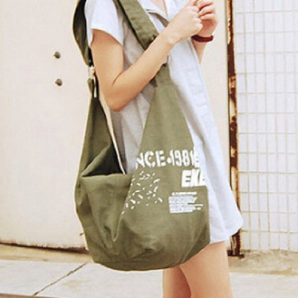 wholesale- 2016 ashion women's letter canvas bags brand design shoulder bag lady handbags 4 colors
wholesale- 2016 ashion women's letter canvas bags brand design shoulder bag lady handbags 4 colors