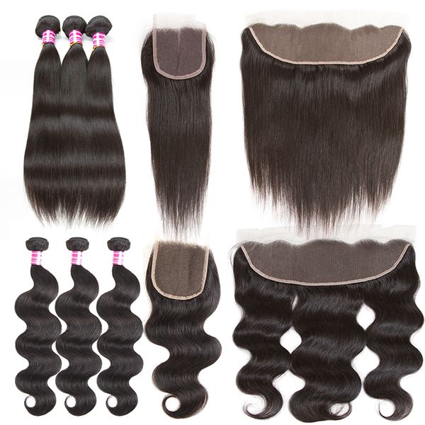 30 34 inches human remy hair bundles with lace frontal closure straight body deep water loose wave jerry kinky curly brazilian virgin 3 4 we, Black
30 34 inches human remy hair bundles with lace frontal closure straight body deep water loose wave jerry kinky curly brazilian virgin 3 4 we, Black