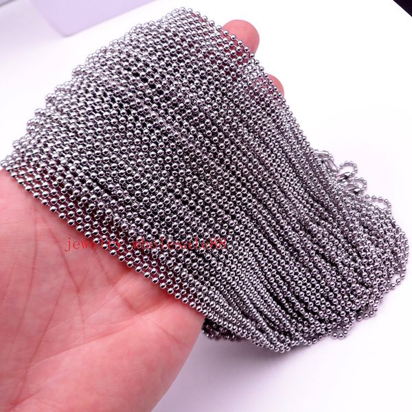 factory price wholesale 100meter/ lot stainless steel jewelry finding thin 1.5mm round beads link chain diy necklace bracelet fit pendant, Silver
factory price wholesale 100meter/ lot stainless steel jewelry finding thin 1.5mm round beads link chain diy necklace bracelet fit pendant, Silver