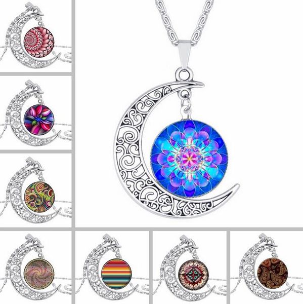popular engraved carved moon gemstone necklace wfn179 (with chain) mix order 20 pieces a lot, Silver
popular engraved carved moon gemstone necklace wfn179 (with chain) mix order 20 pieces a lot, Silver
