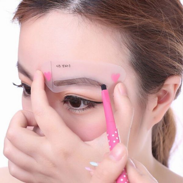 4 styles/set grooming stencil kit shaping diy beauty eyebrow template make up tool ing
4 styles/set grooming stencil kit shaping diy beauty eyebrow template make up tool ing