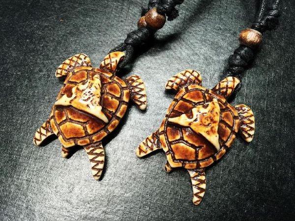 12 pcs yqtdmy faux talismans cool imitation carving charming turtles biker necklace, Silver
12 pcs yqtdmy faux talismans cool imitation carving charming turtles biker necklace, Silver