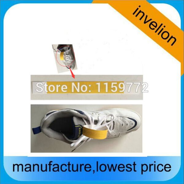 Wholesale- 860-960mhz Shoe Tag for RFID Marathon timing system easy to detect working with mat ground antenna
Wholesale- 860-960mhz Shoe Tag for RFID Marathon timing system easy to detect working with mat ground antenna