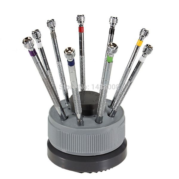 whole-precision watch flat blade slotted watch screwdriver set tools 9 in 1 set 16j
whole-precision watch flat blade slotted watch screwdriver set tools 9 in 1 set 16j