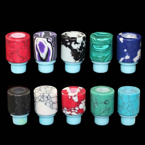 510 Turquoise Drip Tip Beautiful Tophus Stone Drip Tips for RDA RBA Vaporizers Wide Bore Drip Tips Silicone + Turquoise DHL Free
510 Turquoise Drip Tip Beautiful Tophus Stone Drip Tips for RDA RBA Vaporizers Wide Bore Drip Tips Silicone + Turquoise DHL Free
