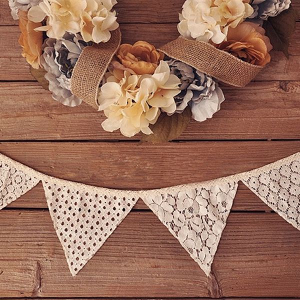wholesale- 10pcs/lot 98 inch romantic vintage shabby ivory lace banner flag garlands wedding party decorations home decor ing
wholesale- 10pcs/lot 98 inch romantic vintage shabby ivory lace banner flag garlands wedding party decorations home decor ing