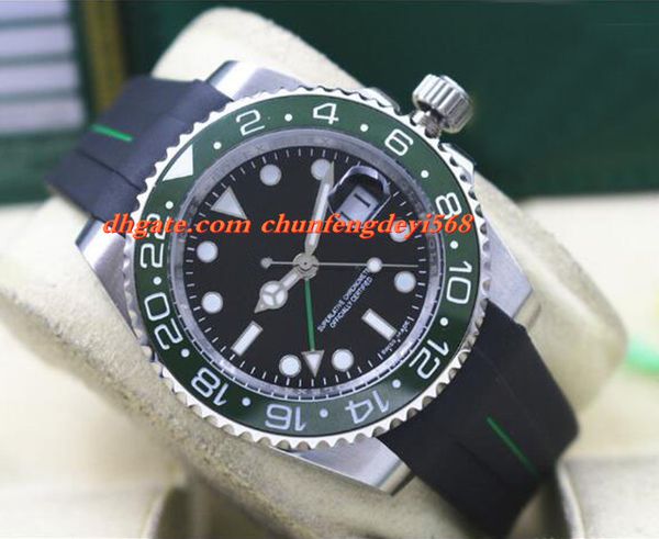 fashion luxury 40mm 18k white gold rubber bracelet ii ceramic green bezel black dial # 116718 automatic movement men watches new arrival, Slivery;brown
fashion luxury 40mm 18k white gold rubber bracelet ii ceramic green bezel black dial # 116718 automatic movement men watches new arrival, Slivery;brown