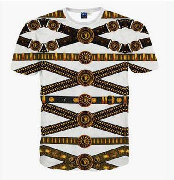 Summer Man Fasion Золотое ожерелье Lion 3D Цифровая печать Национальные особенности Футболка Повседневная футболка с коротким рукавом Европейский стиль Hiphop
Summer Man Fasion Золотое ожерелье Lion 3D Цифровая печать Национальные особенности Футболка Повседневная футболка с коротким рукавом Европейский стиль Hiphop