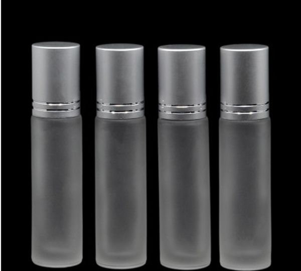 10ml thick glass roll on perfume bottle frosted essential oil vials with roller ball and silver cap
10ml thick glass roll on perfume bottle frosted essential oil vials with roller ball and silver cap