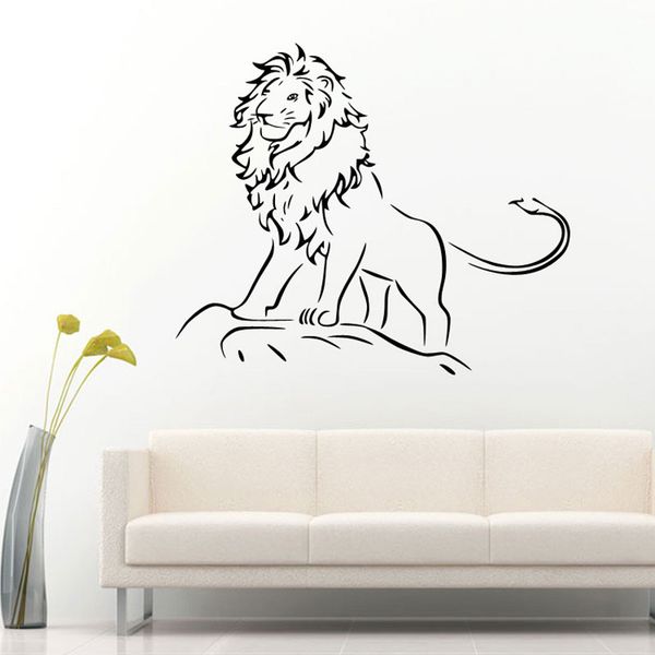 new cartoon lion animal wall stickers home decoration wallpaper living room television walls decal
new cartoon lion animal wall stickers home decoration wallpaper living room television walls decal