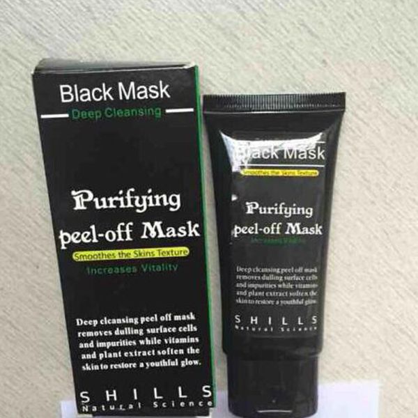 Shills 50ml Deep Cleansing purifying peel off Black mud Facail face mask Remove blackhead facial mask Shills Masks DHL 300pcs
Shills 50ml Deep Cleansing purifying peel off Black mud Facail face mask Remove blackhead facial mask Shills Masks DHL 300pcs