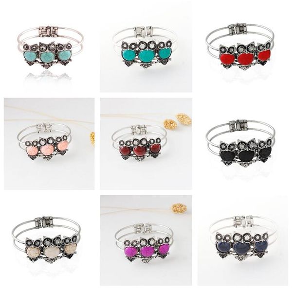 gift explosive retro wind turquoise imitation thai silver owl bracelet fb269 mix order 20 pieces a lot charm bracelets, Golden;silver
gift explosive retro wind turquoise imitation thai silver owl bracelet fb269 mix order 20 pieces a lot charm bracelets, Golden;silver