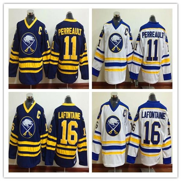Discount Buffalo Sabres 11 Gilbert Perreault Jersey Stitched #16 Pat LaFontaine Navy Blue White Hockey Jerseys C Patch Free Fast Shipping
Discount Buffalo Sabres 11 Gilbert Perreault Jersey Stitched #16 Pat LaFontaine Navy Blue White Hockey Jerseys C Patch Free Fast Shipping