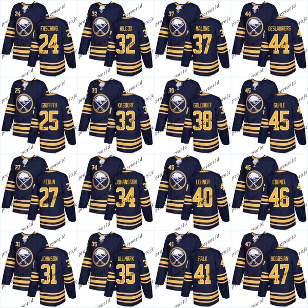 2017-2018 Season Buffalo Sabres Mens Lady Youth Jerseys 24 Hudson Fashing 25 Seth Griffith 27 Taylor Fedun 31 Chad Johnson Hockey Jerseys 
2017-2018 Season Buffalo Sabres Mens Lady Youth Jerseys 24 Hudson Fashing 25 Seth Griffith 27 Taylor Fedun 31 Chad Johnson Hockey Jerseys