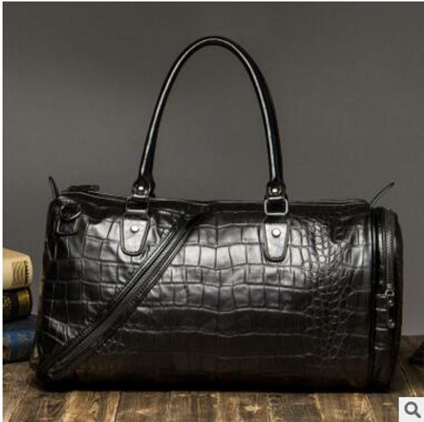 brand factory sales bag crocodile high-capacity portable travel bag travel essential embossed crocodile man portable shoulder bag
brand factory sales bag crocodile high-capacity portable travel bag travel essential embossed crocodile man portable shoulder bag