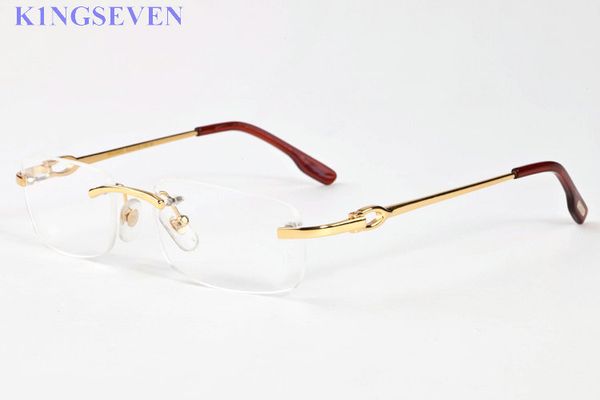 glasses men 2017 frames sunglasses rimless metal horn buffalo gold lens alloy silver women clear frame eyeglasses 52-18-140mm gafas gxusw, White;black
glasses men 2017 frames sunglasses rimless metal horn buffalo gold lens alloy silver women clear frame eyeglasses 52-18-140mm gafas gxusw, White;black