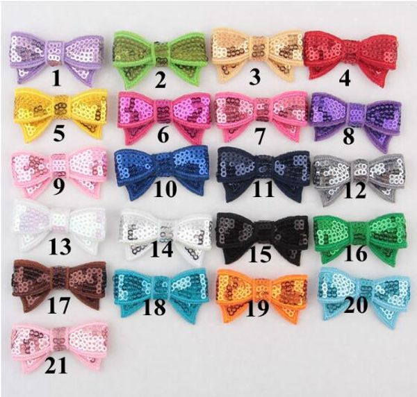 4.5cm embroidery sequin bows boutique bow knot applique no clip diy baby hair accessories yh613, Slivery;white
4.5cm embroidery sequin bows boutique bow knot applique no clip diy baby hair accessories yh613, Slivery;white