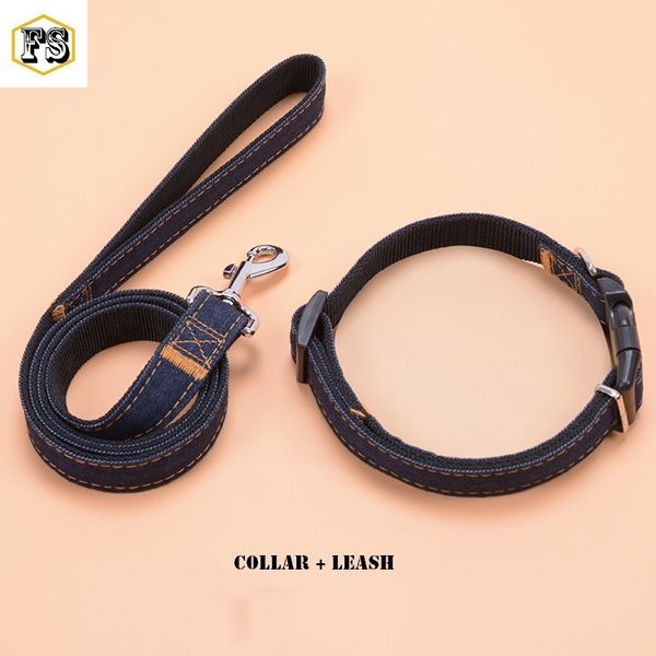 two-piece set pet supplies dog collars leashes nylon+jeans material 3 colors 4 sizes wholesale ing
two-piece set pet supplies dog collars leashes nylon+jeans material 3 colors 4 sizes wholesale ing