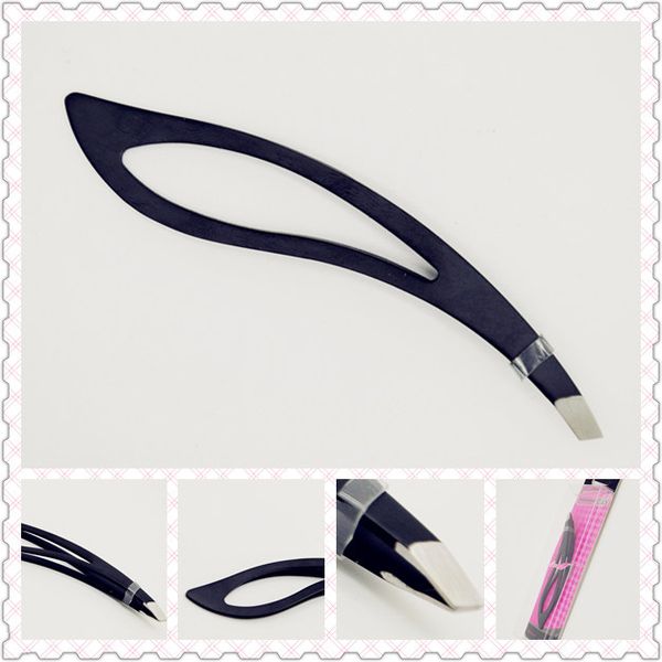 wholesale-2016 new style hipping factory direct selling makeup tools black color stainless steel eyebrow tweezers for wholesales
wholesale-2016 new style hipping factory direct selling makeup tools black color stainless steel eyebrow tweezers for wholesales