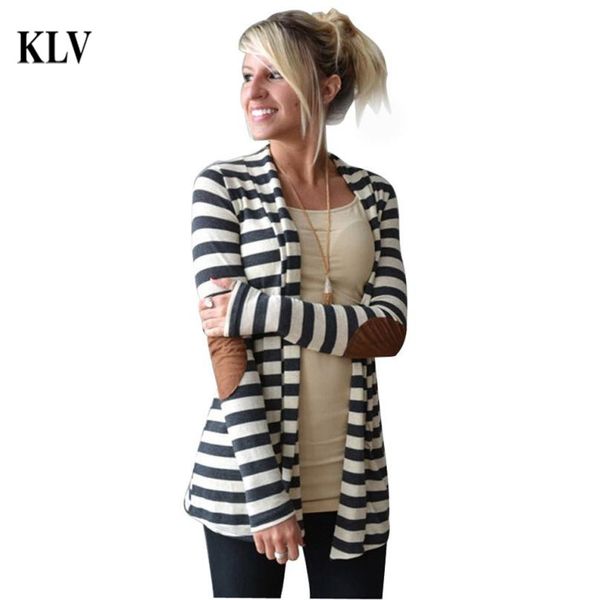 wholesale- 2017 fashion outerwear women long sleeve stripped casual strip patchwork womens cardigans coat sweater for women chaqueta oc26, White;black
wholesale- 2017 fashion outerwear women long sleeve stripped casual strip patchwork womens cardigans coat sweater for women chaqueta oc26, White;black