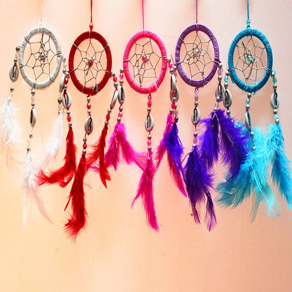 6 colors handmade dream catcher net with feather white beads dreamcatcher circular wall hanging car home decor
6 colors handmade dream catcher net with feather white beads dreamcatcher circular wall hanging car home decor